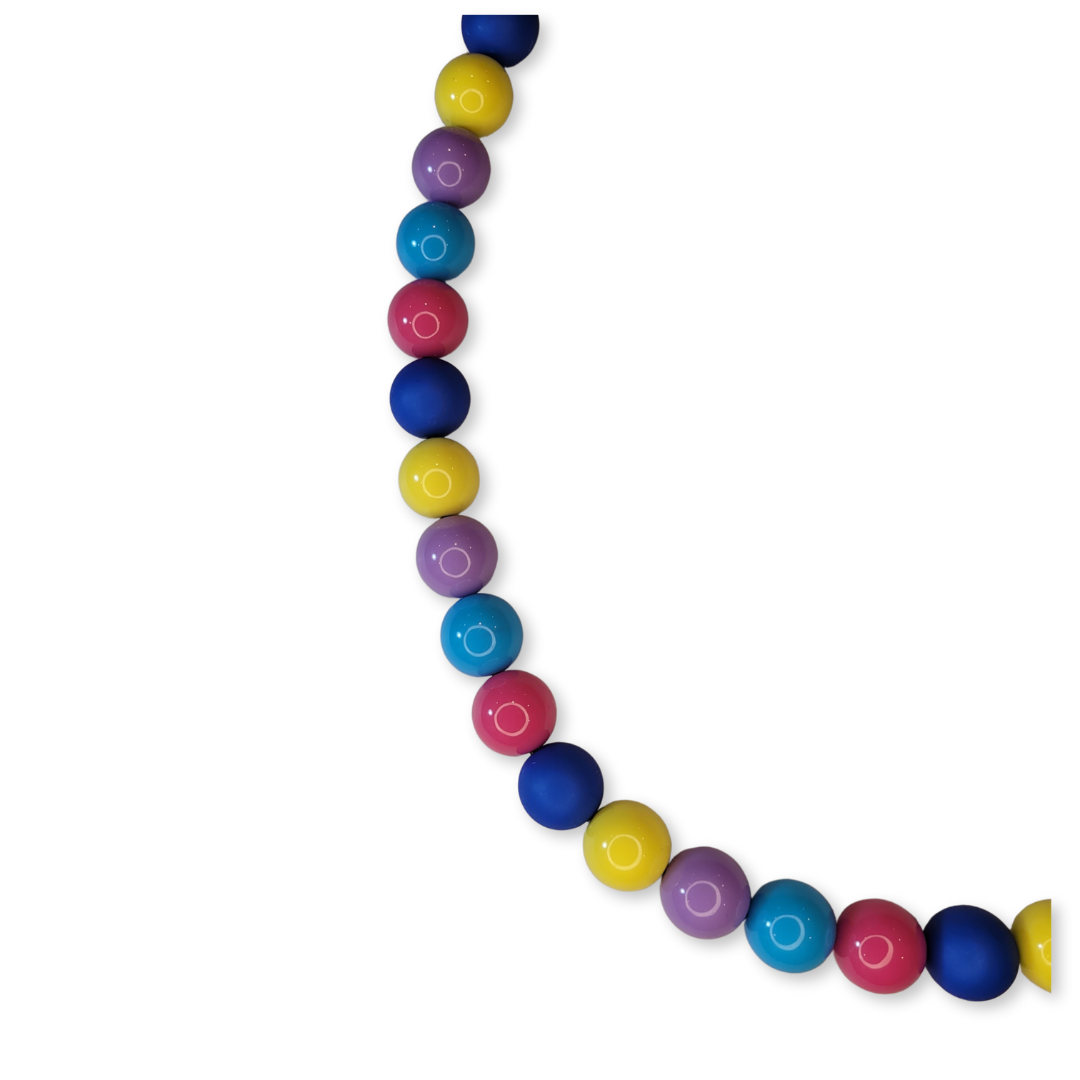 Madras Bright Decorative Pet Necklace