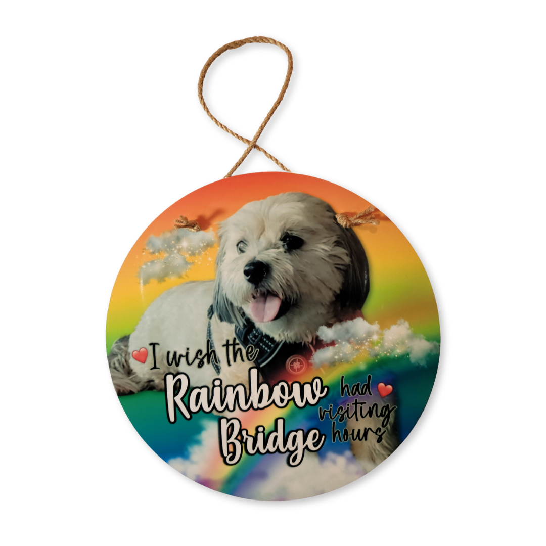 10" Custom Photo Pet/ Memorial Sign