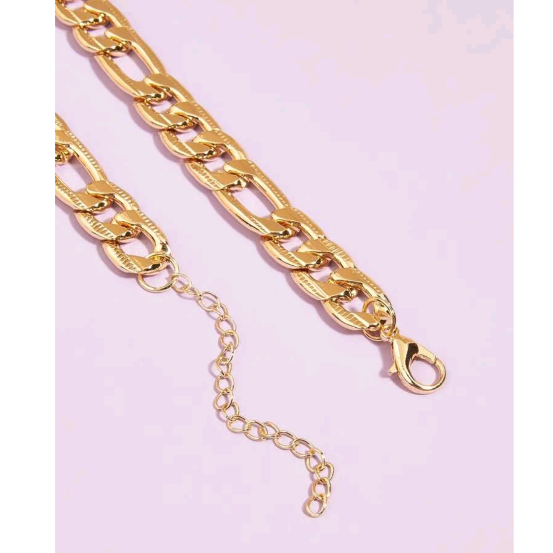 Gold Figaro Chain Pet Necklace