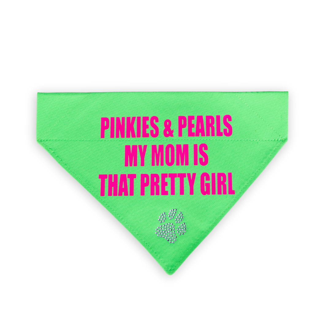 Pinkies & Pearls Greek Pet Bandana