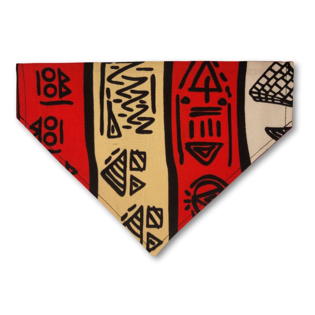 African Accents Reversible Pet Bandana
