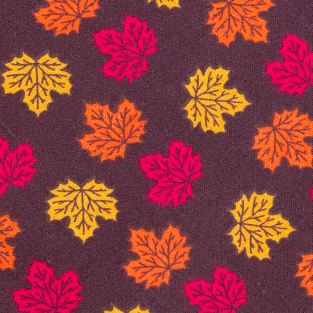 Autumn Leaves Hair Scrunchie