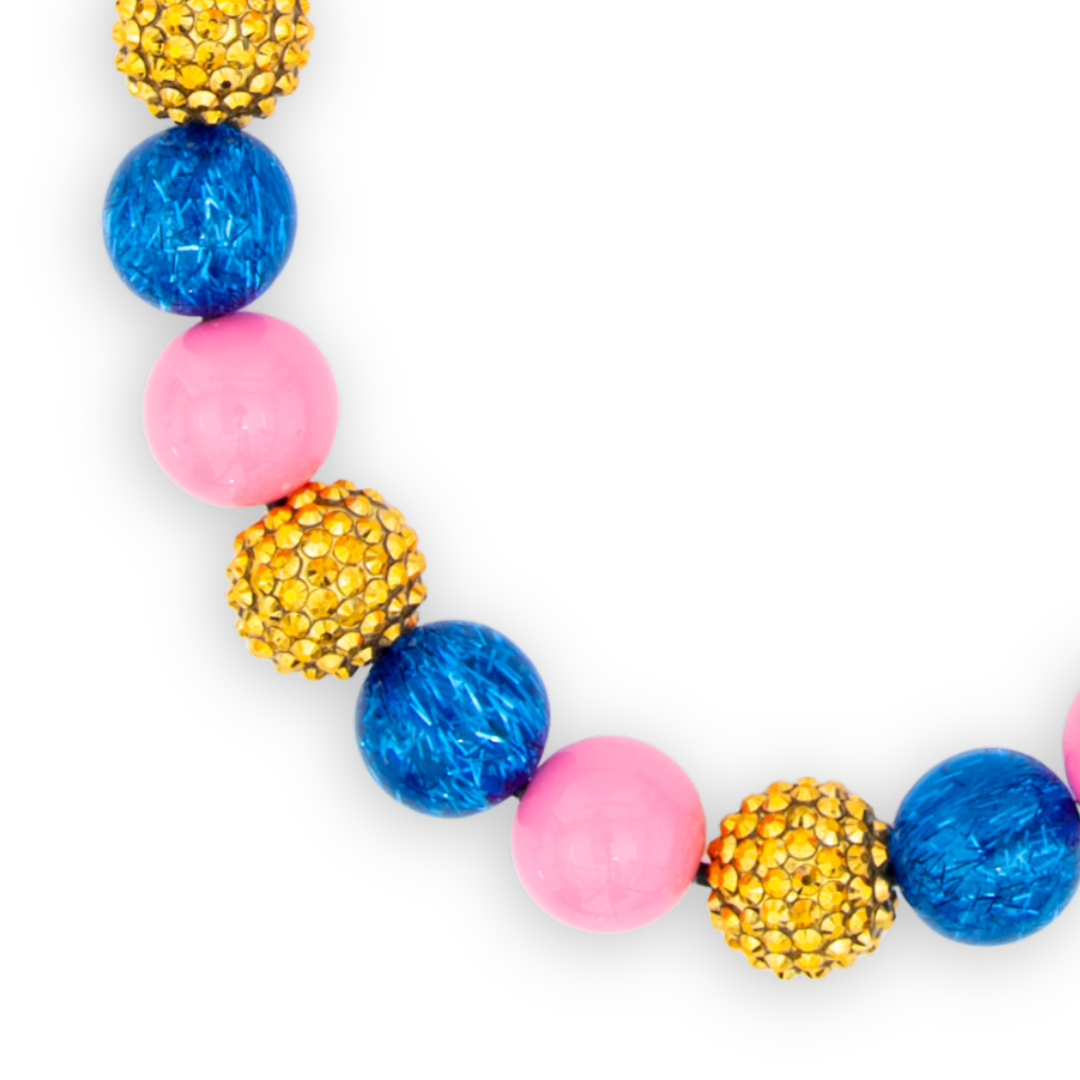 Baby Shower Gold Decorative Pet Necklace