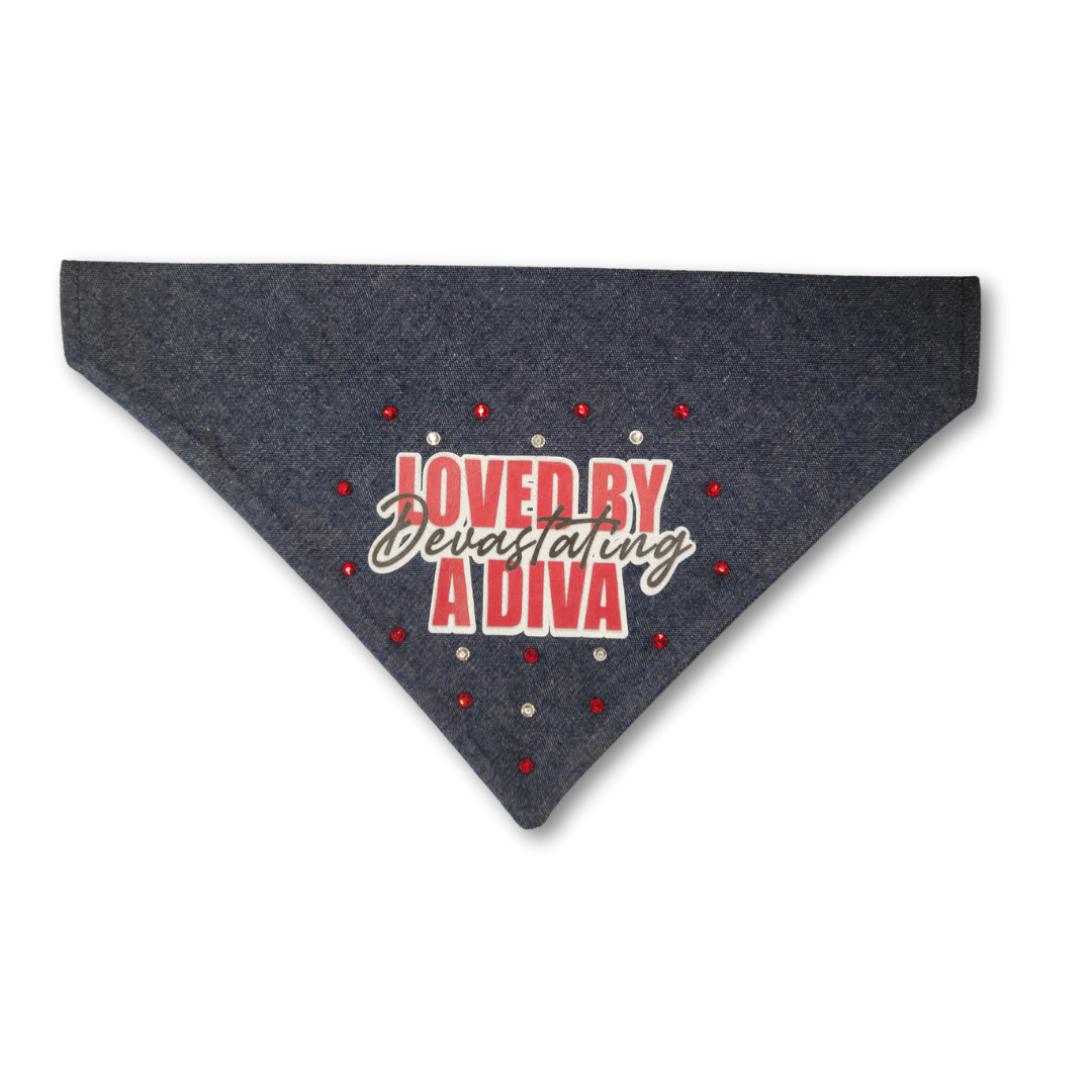 Bling Delta Inspired Greek Pet Bandana