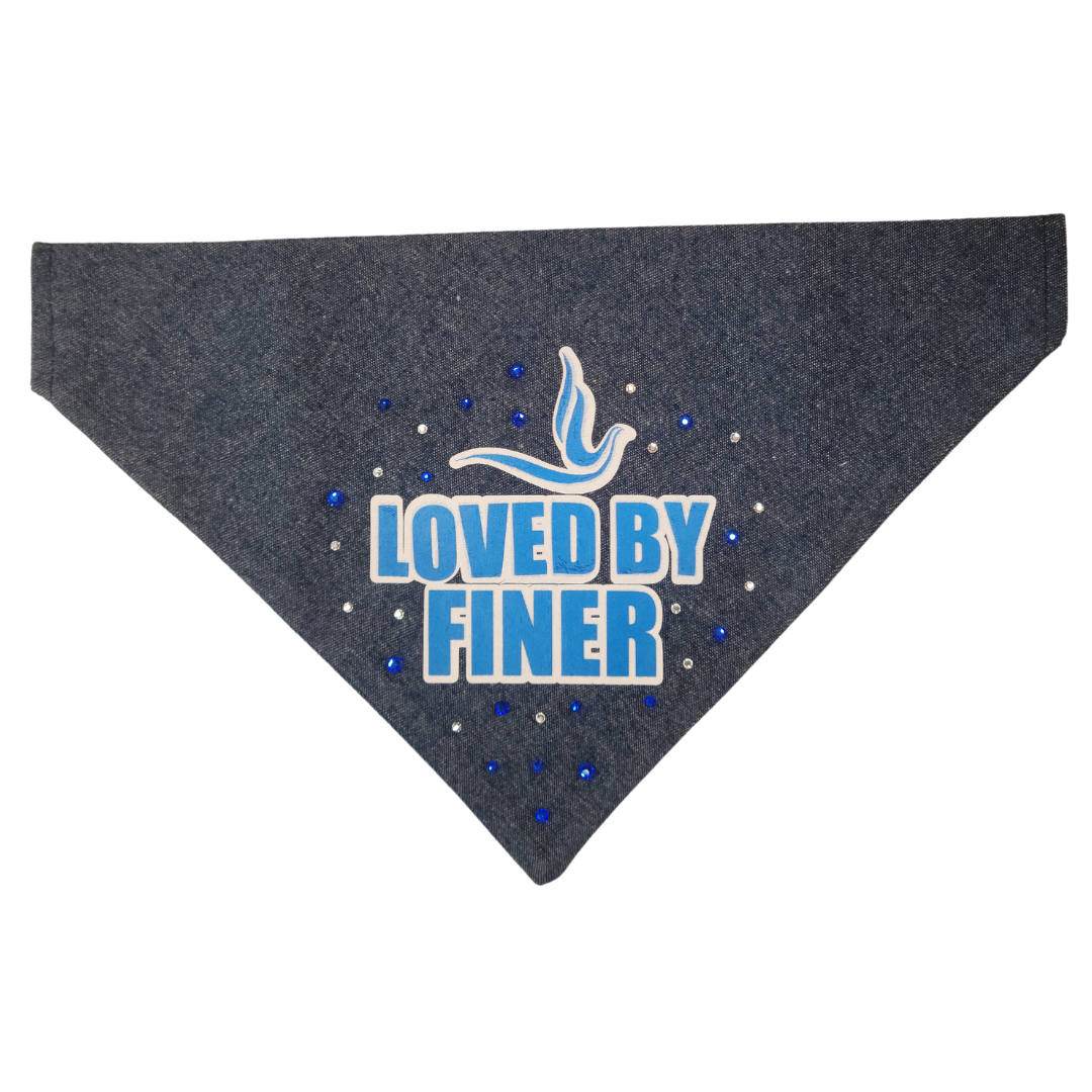 Bling Zeta Inspired Greek Pet Bandana