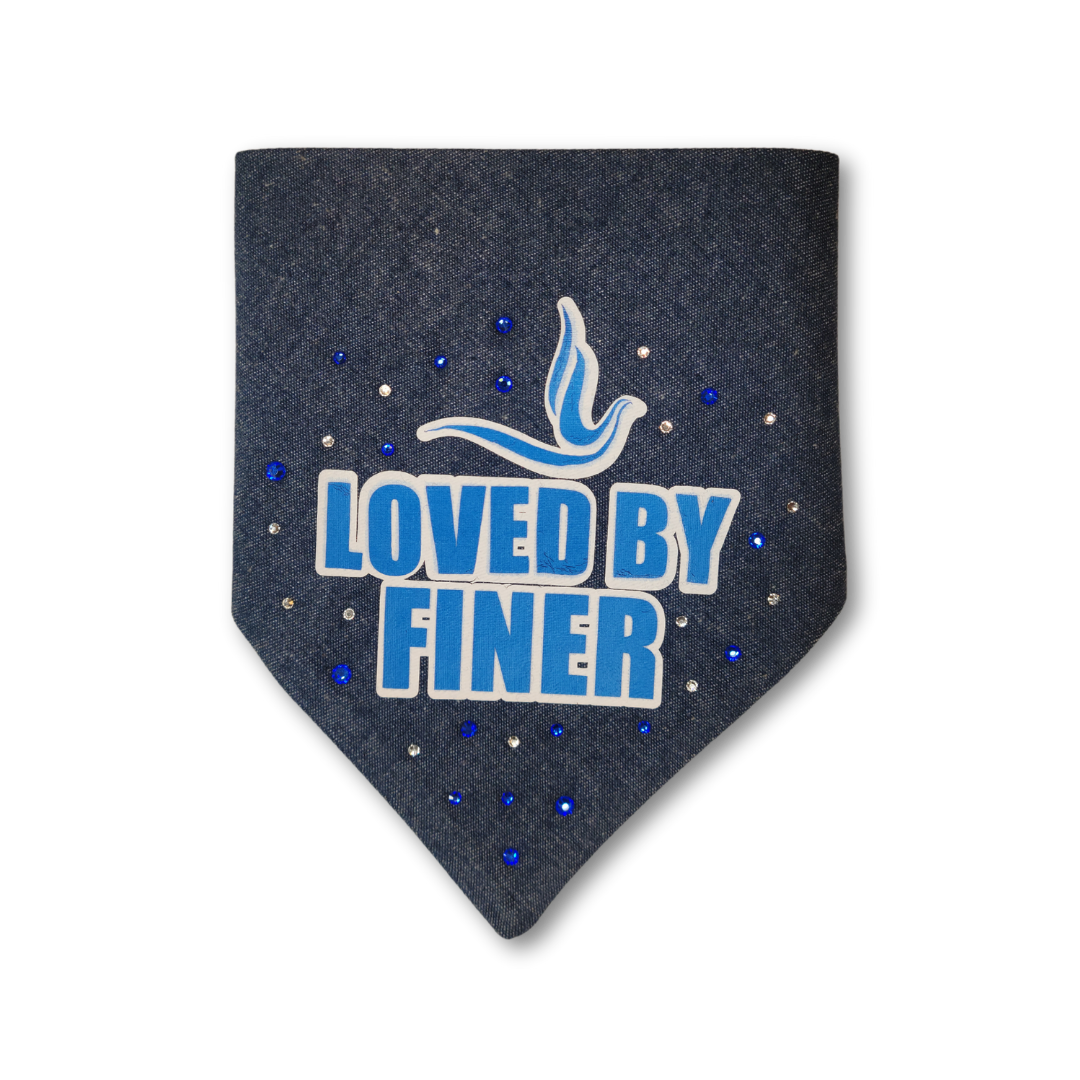 Bling Zeta Inspired Greek Pet Bandana