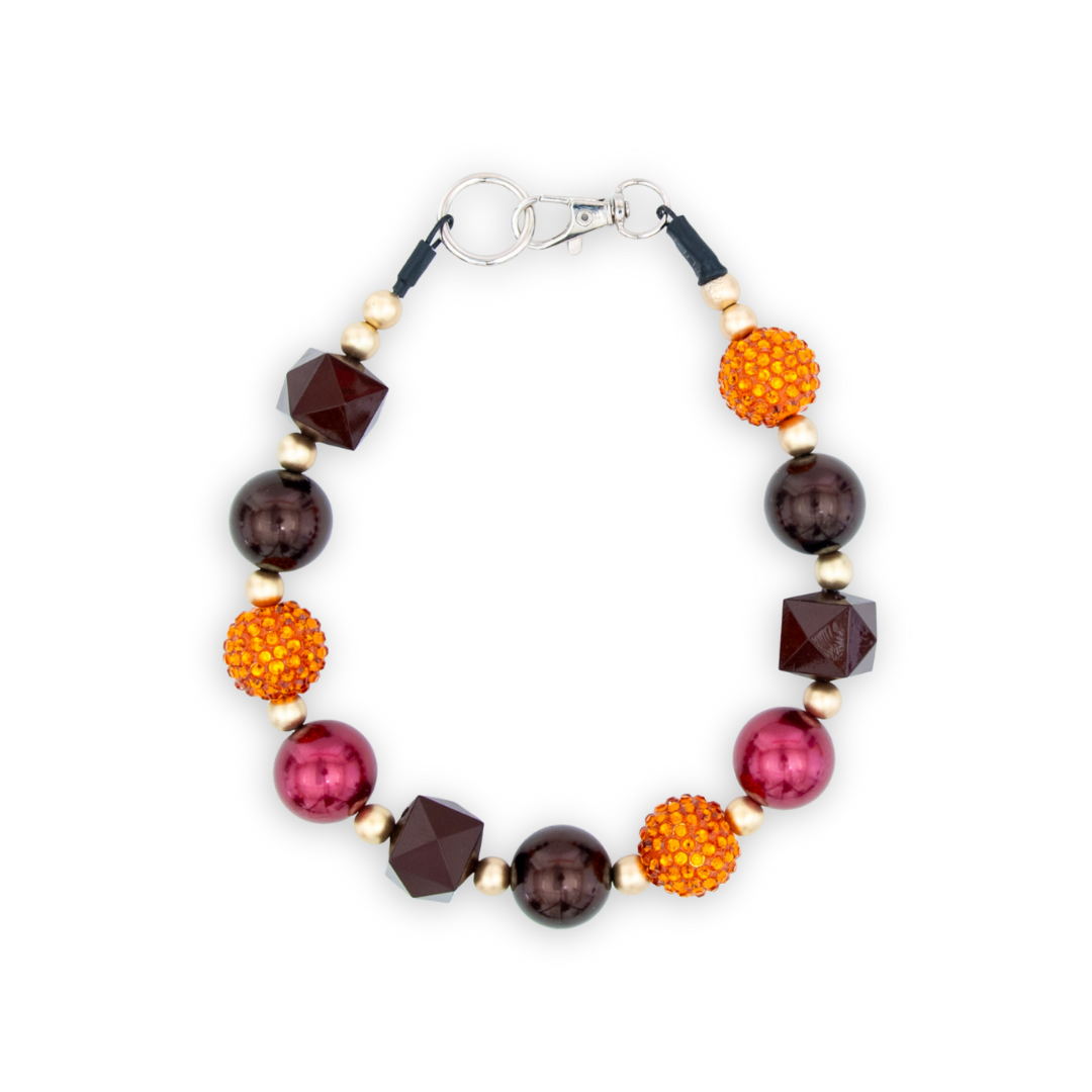 Chocolate Fall Decorative Pet Necklace