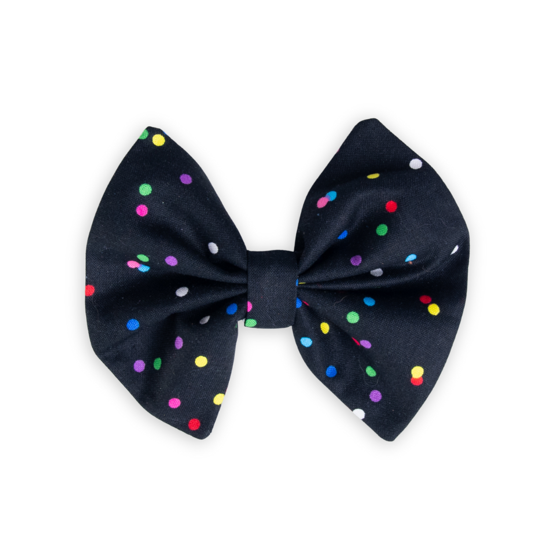 Colorful Polkadot Pet Hair Bow