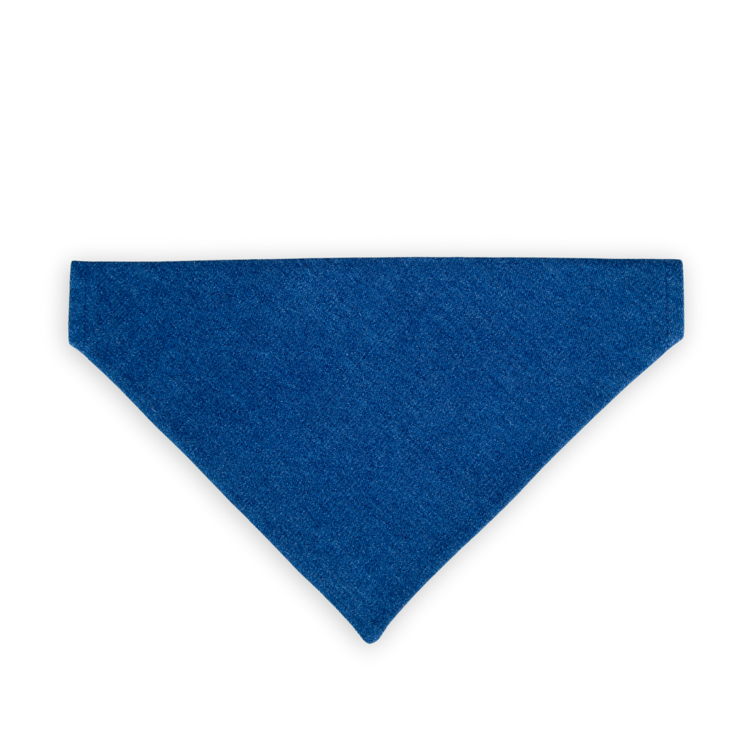 Dark Denim Pet Bandana
