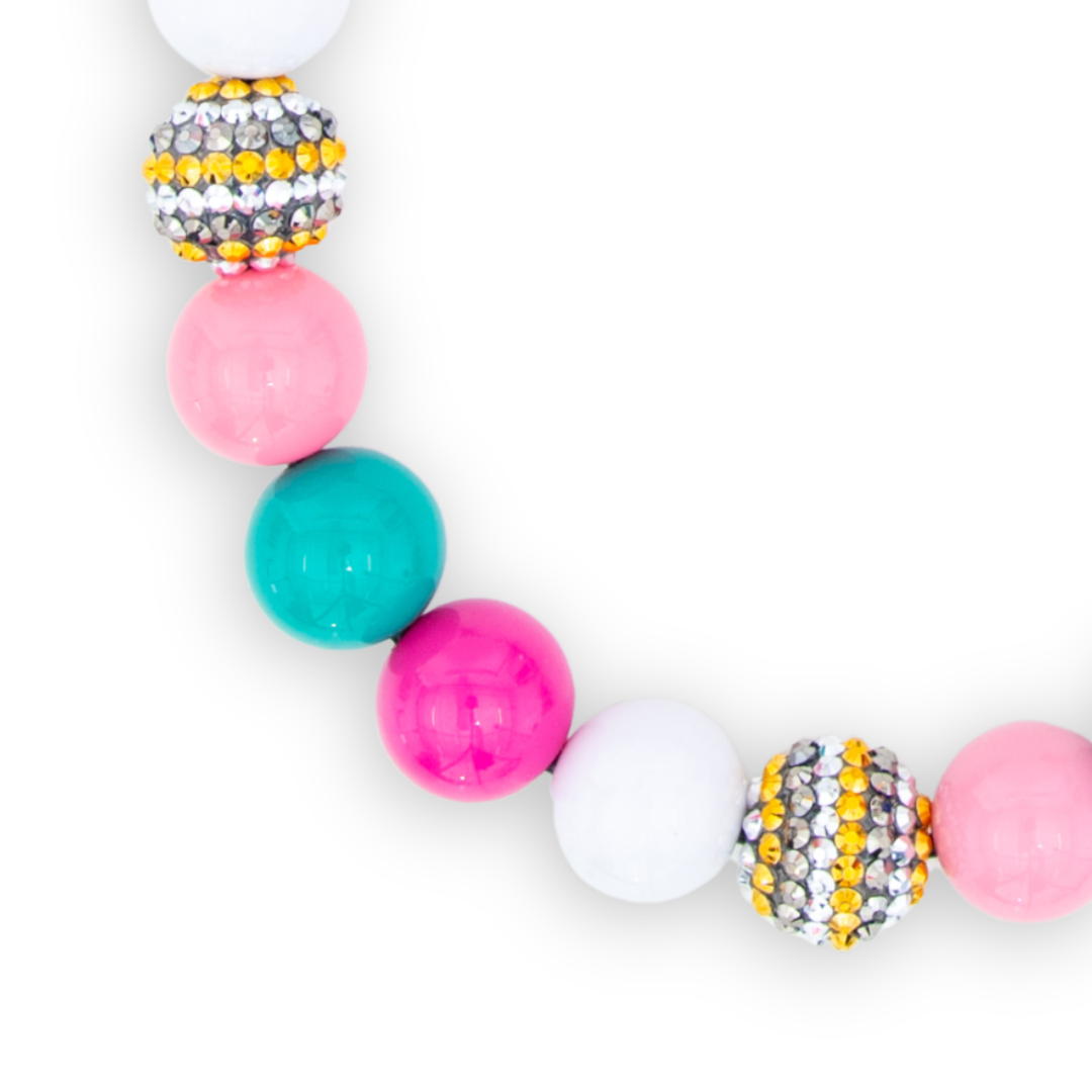 Pink Breeze Decorative Pet Necklace