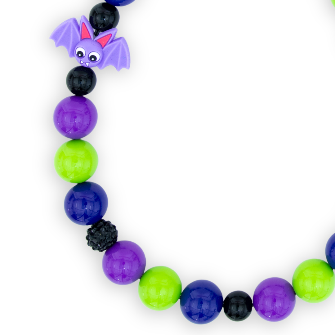 Spooky Bat Halloween Decorative Pet Necklace