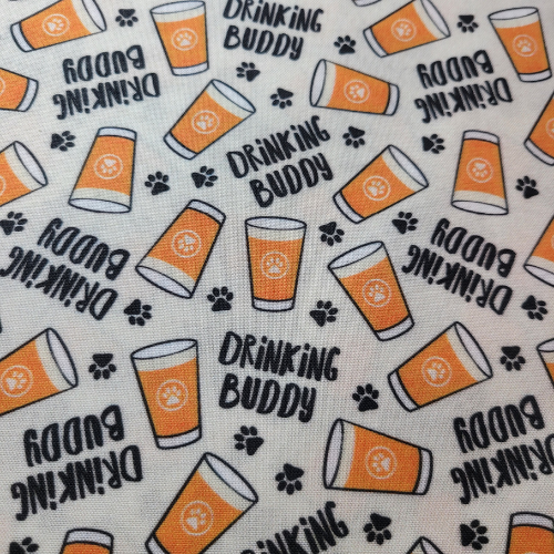 Drinking Buddy Designer Pet Bandana