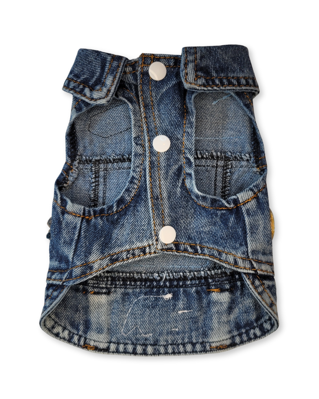 Wild Explorer - Embellished Denim Pet Jacket