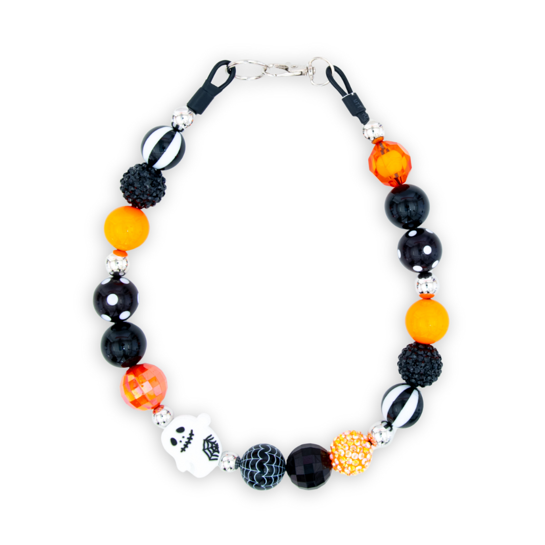 Ghost Halloween Decorative Pet Necklace
