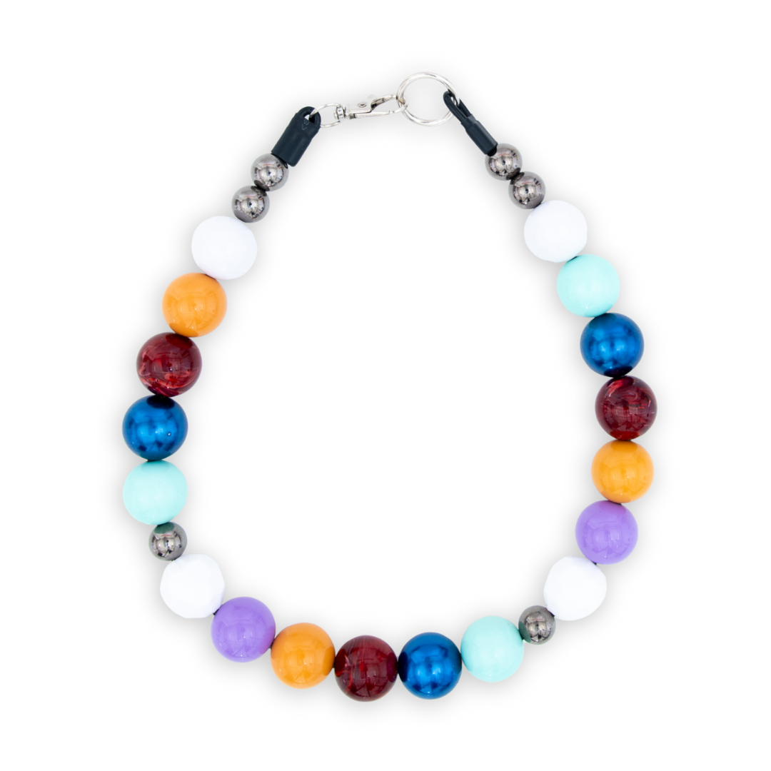 Harvest Blue Decorative Pet Necklace