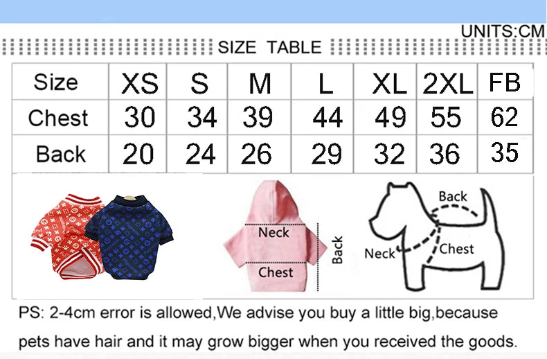 New Pet Dog Hoodies: Fleece Sweatshirts for Small Dogs