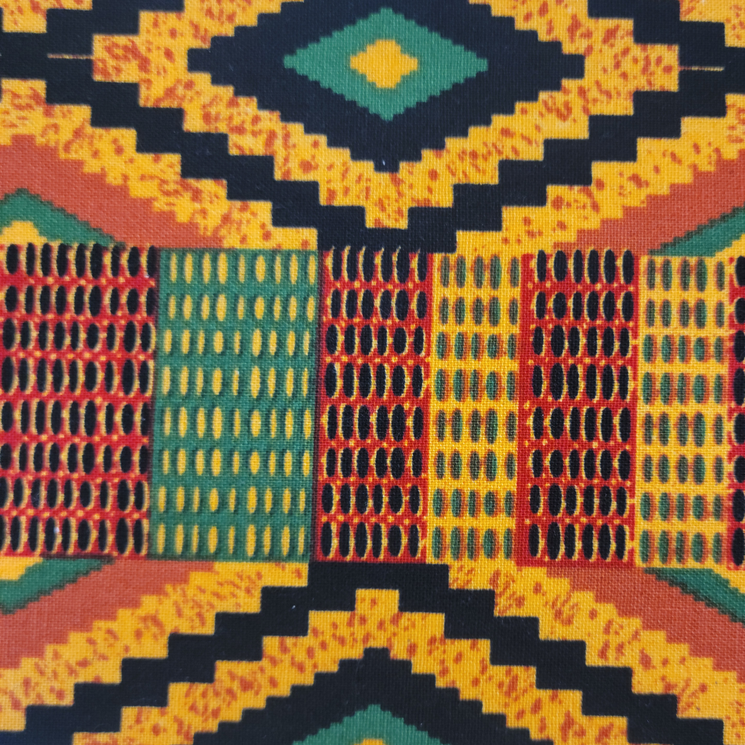 Kente Plain Pet Bandana