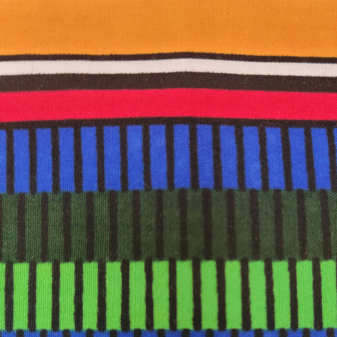 Leather Embellished Afro Bright Pet Bandana