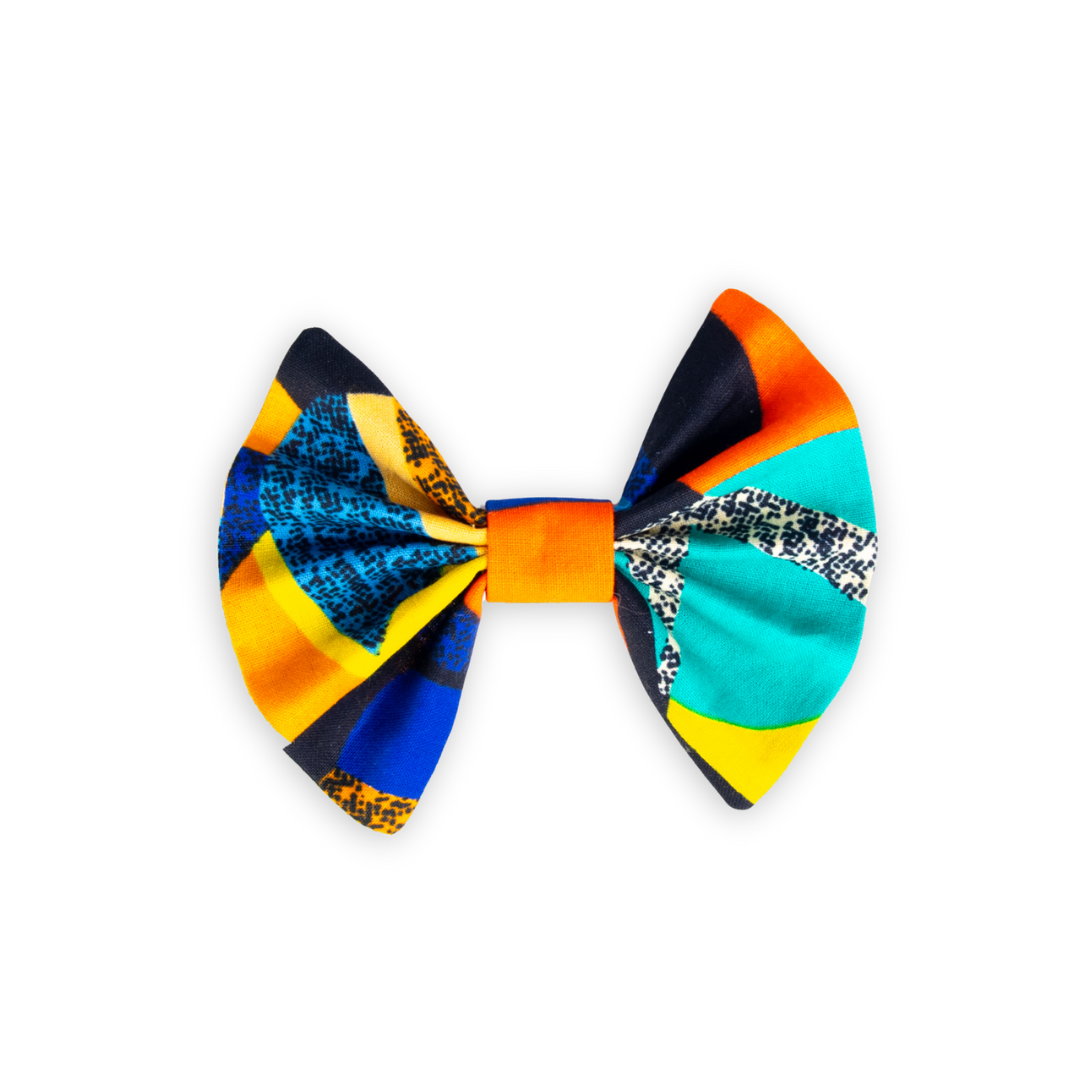 Jubliee Print Pet Hair Bow Style 2