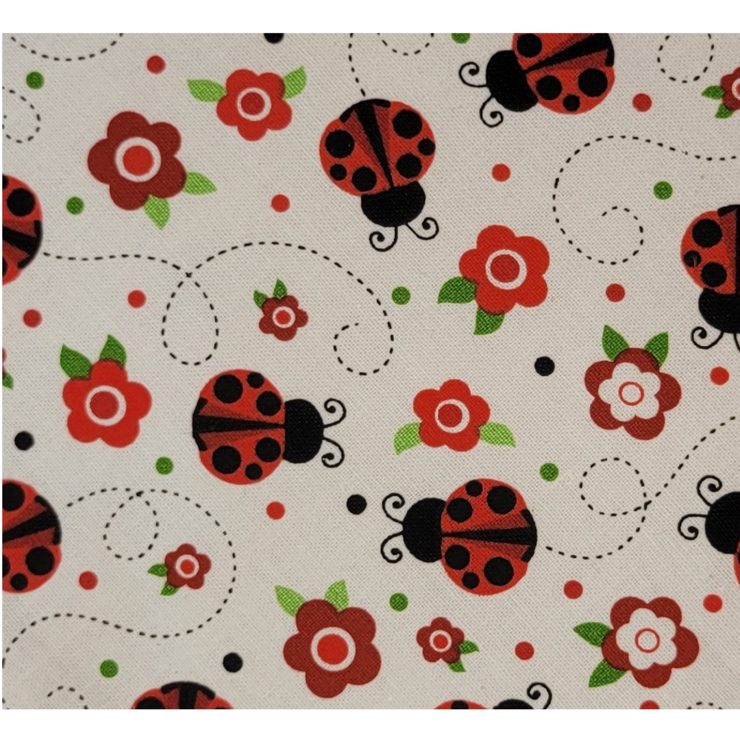 Lady Bug Pet Collar Sailor Bow