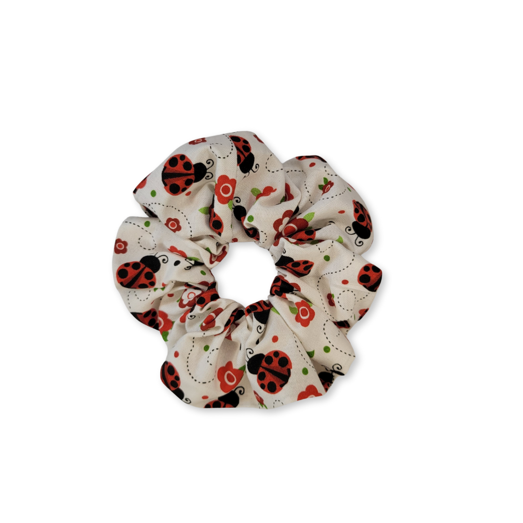 Lady Bug Scrunchie