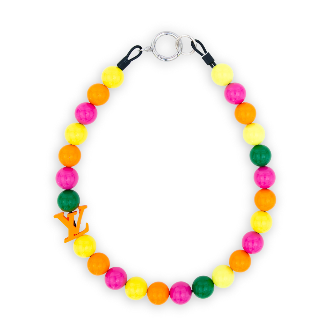 Louis V Decorative Pet Necklace