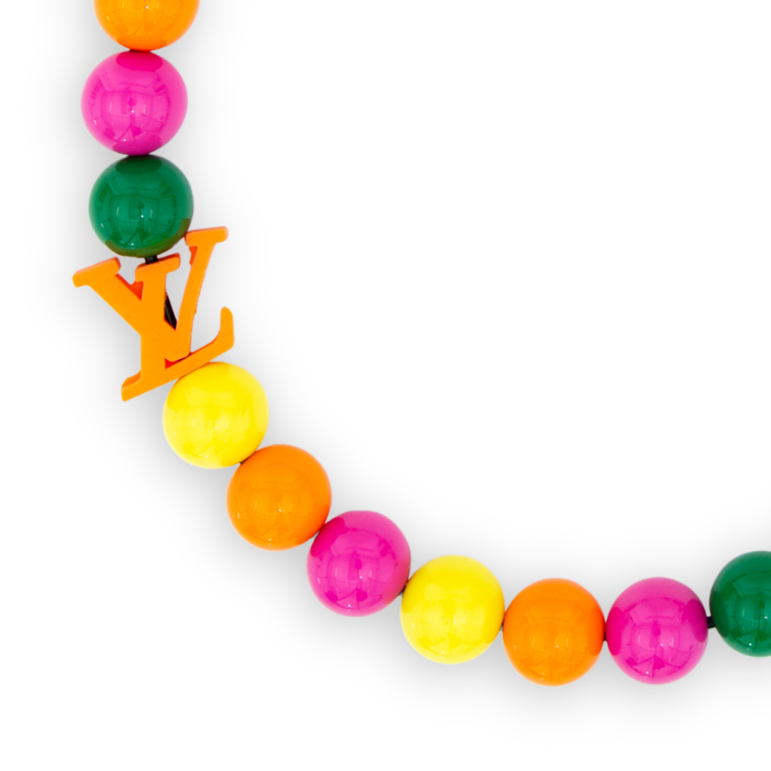 Louis V Decorative Pet Necklace