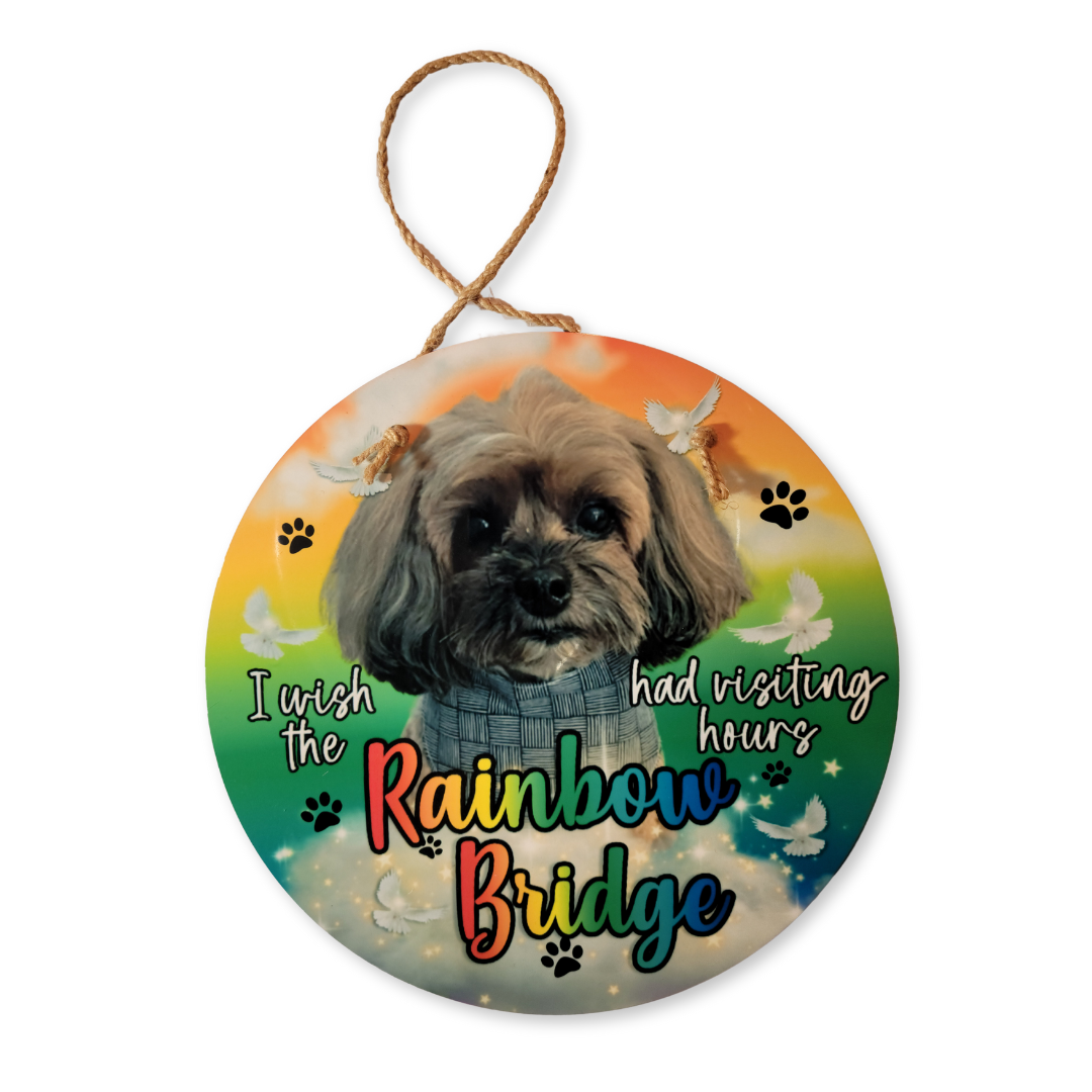 10" Custom Photo Pet/ Memorial Sign