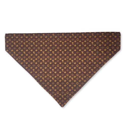 Mini Louis Luxe Pup Designer Pet Bandana