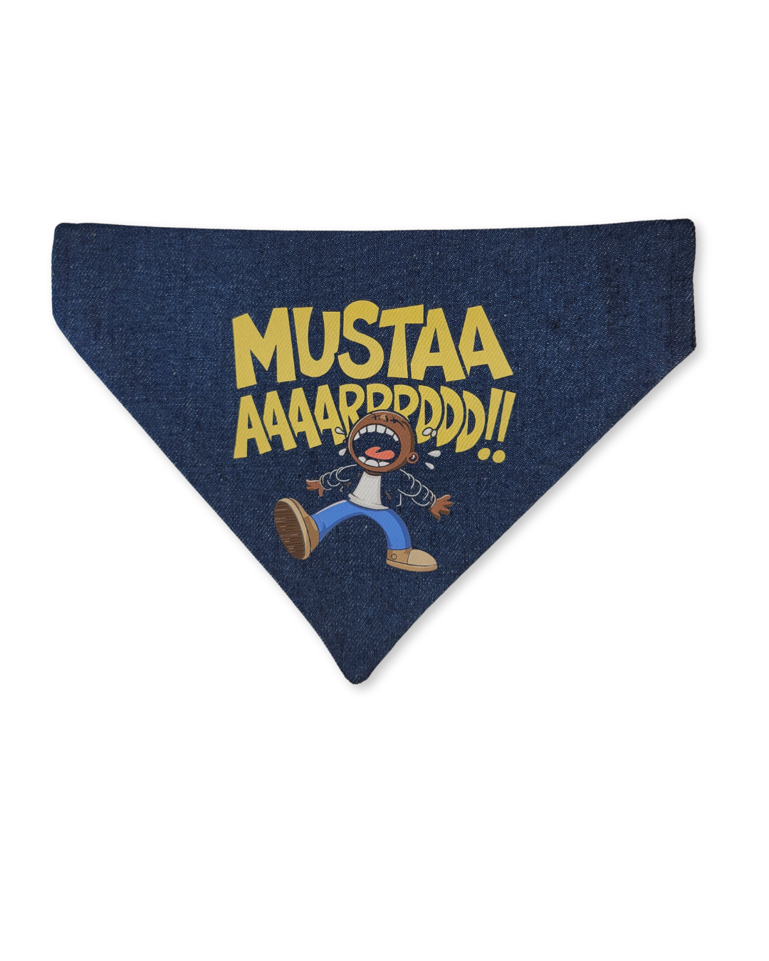 Mustaaarrdd Denim Pet Bandana