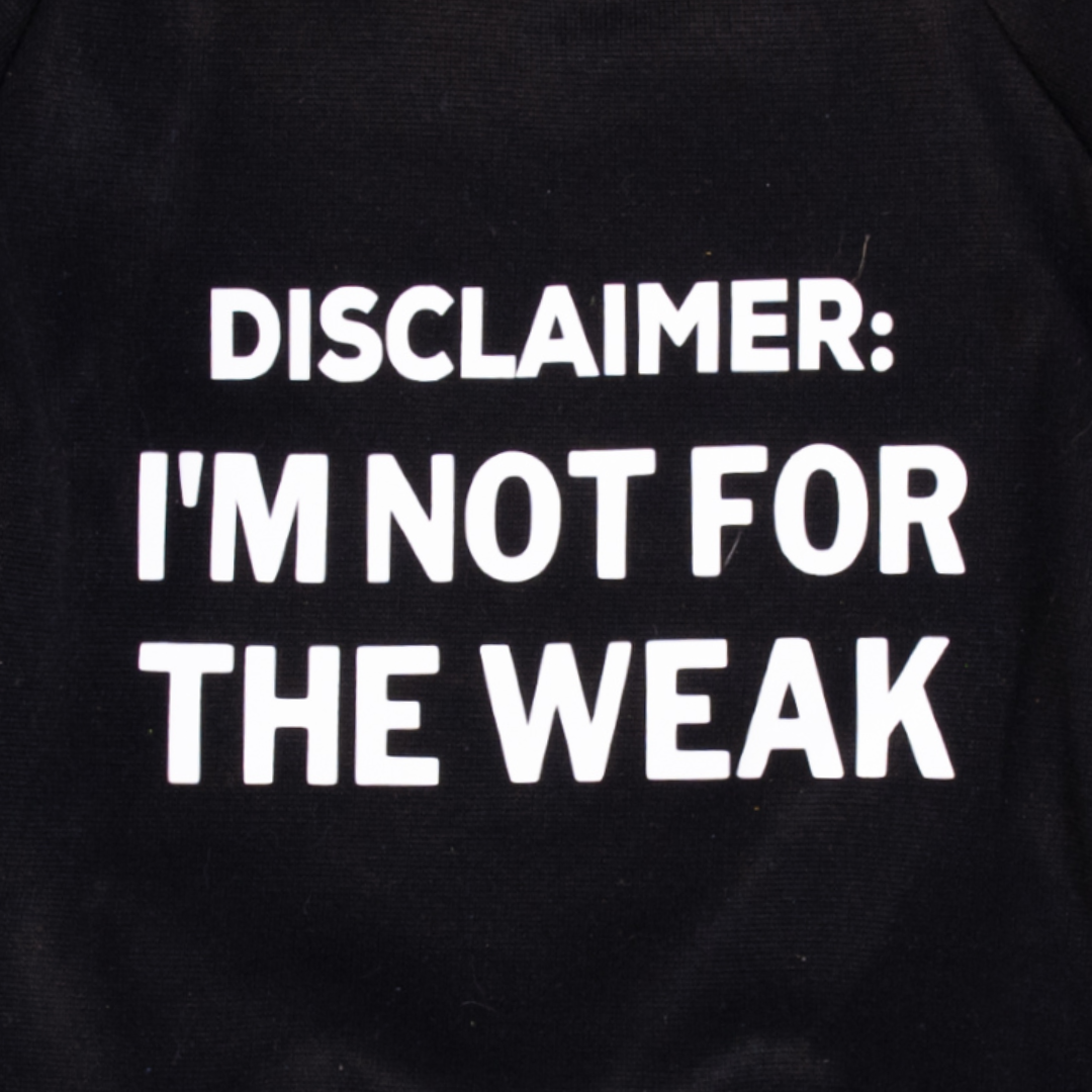 Not For The Weak Pet Sweatshirt