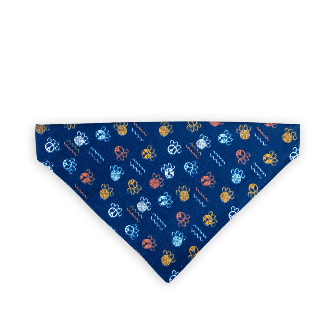 Pet Footprint Pet Bandana