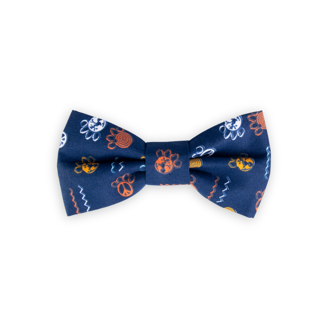 Pet Footprint Pet Bow Tie