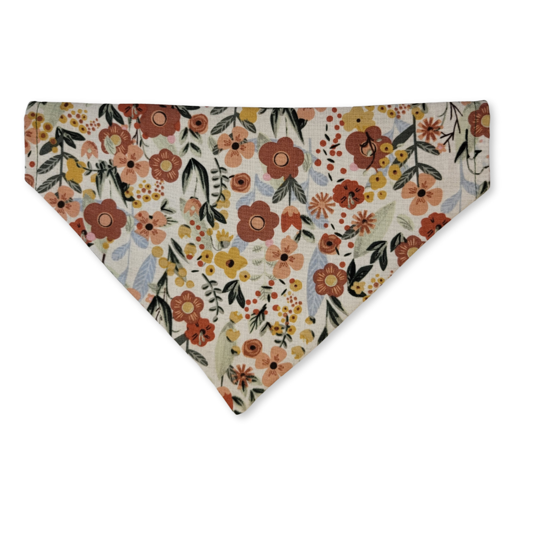 Plenty of Blooms Pet Bandana (Reversible)
