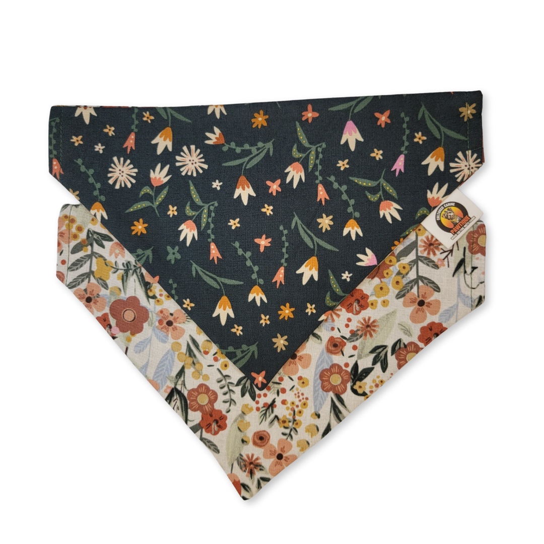Plenty of Blooms Pet Bandana (Reversible)