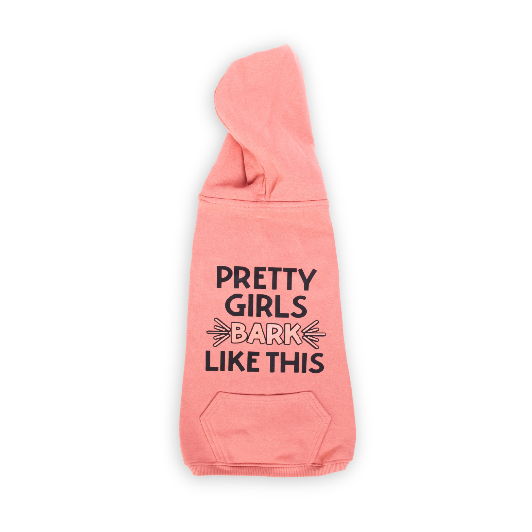 Pretty Girls Bark Pet Hoodie Sweatshirt