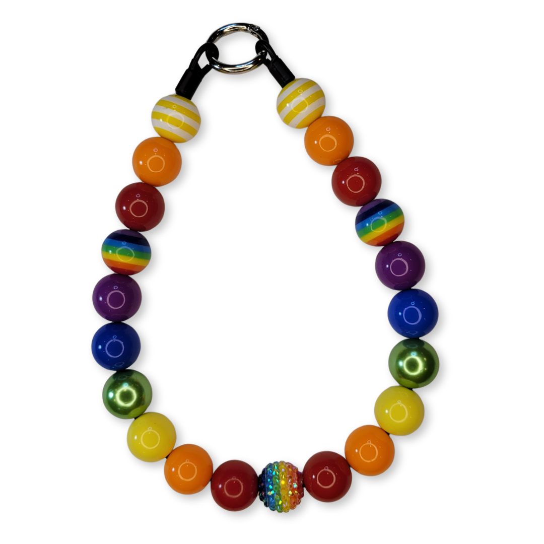 Rainbow Pride Decorative Pet Necklace