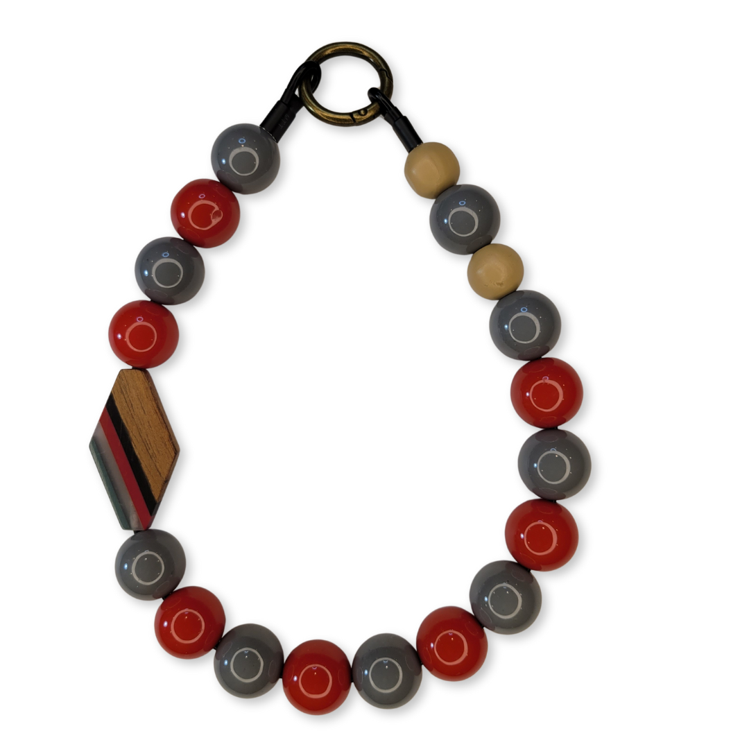 Redwood Grain Decorative Pet Necklace