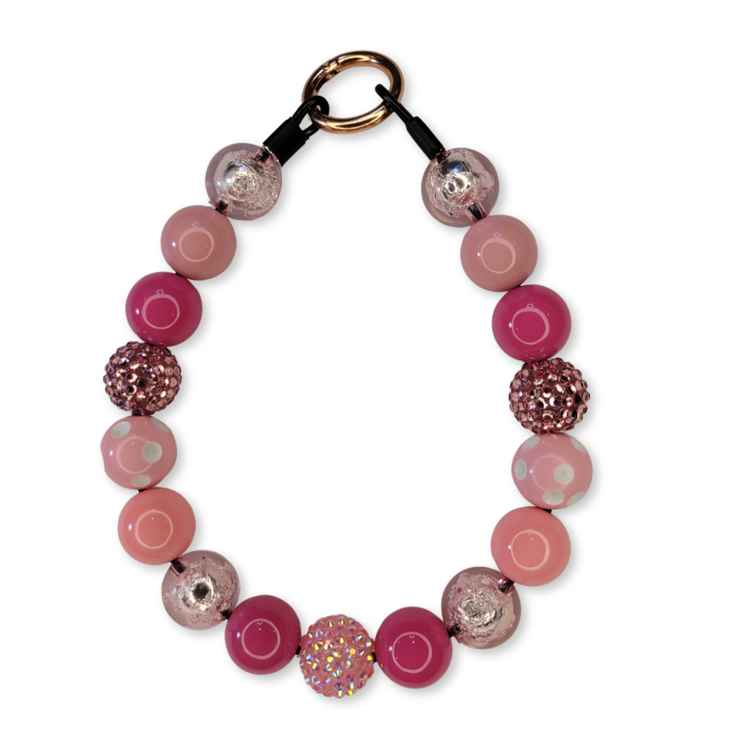 Rose Bling Decorative Pet Necklace