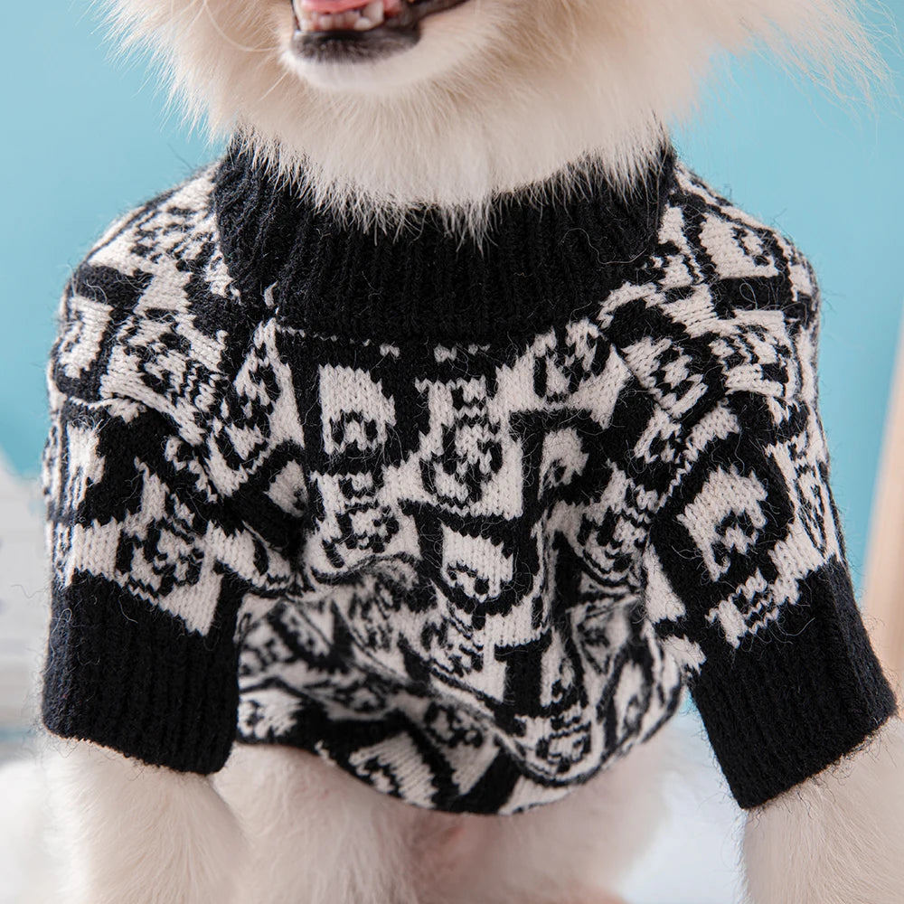 Designer Luxury Pet Sweaters for Small Dogs: Pomeranians & Chihuahuas