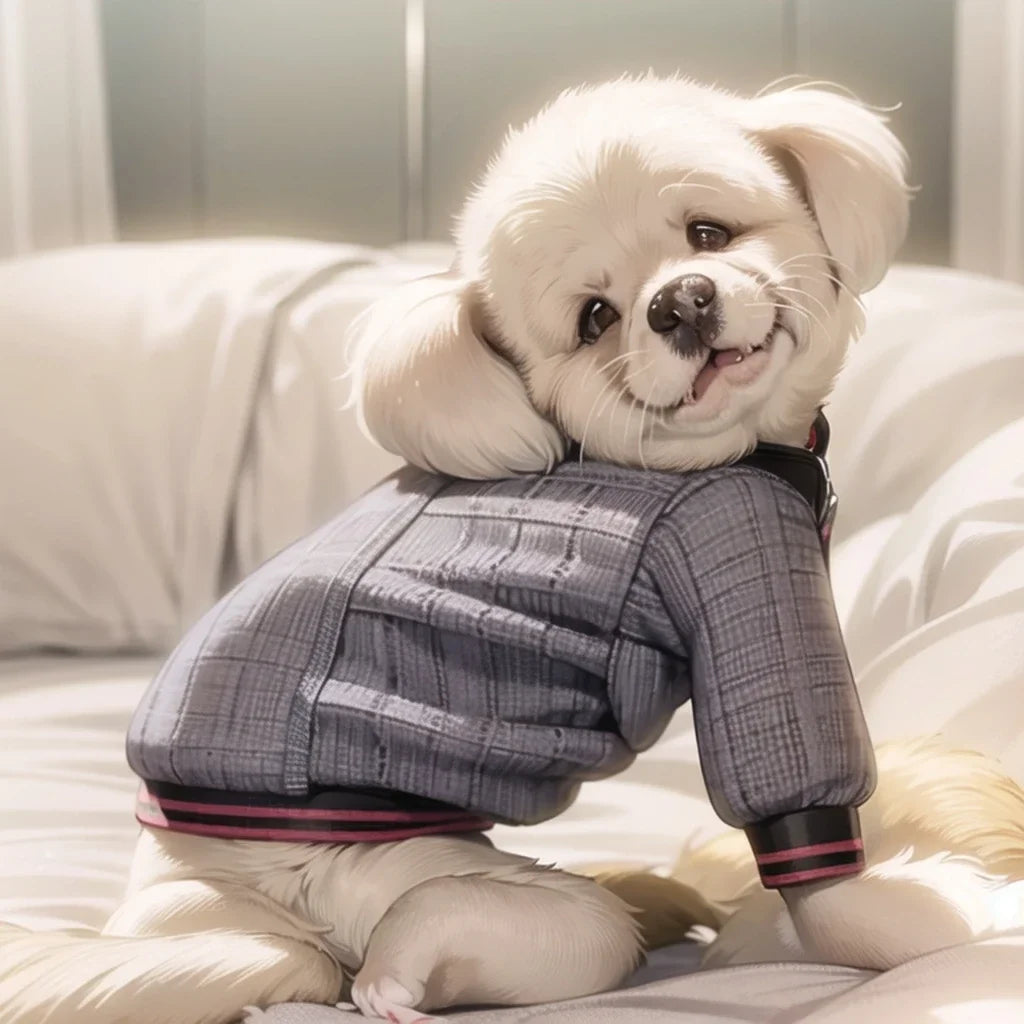 Luxury Dog Hoodies & Coats with Zipper Design for Easy Wear