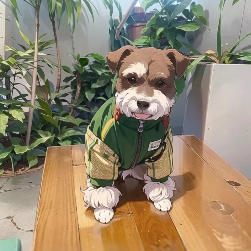 Soft & Warm Designer Dog Coat for Cold Weather