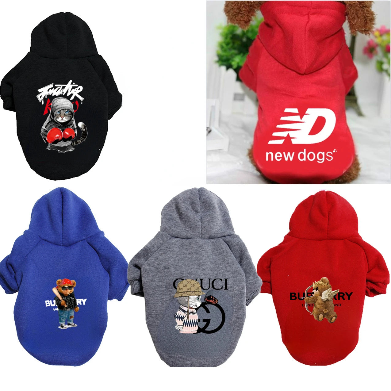 Spring/Fall Dog Sweaters & Coats for Small to Large Breeds