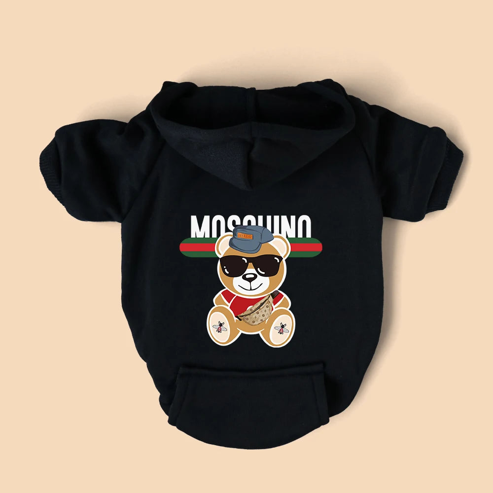 Fashion Bear Dog Hoodies for Small & Medium Breeds