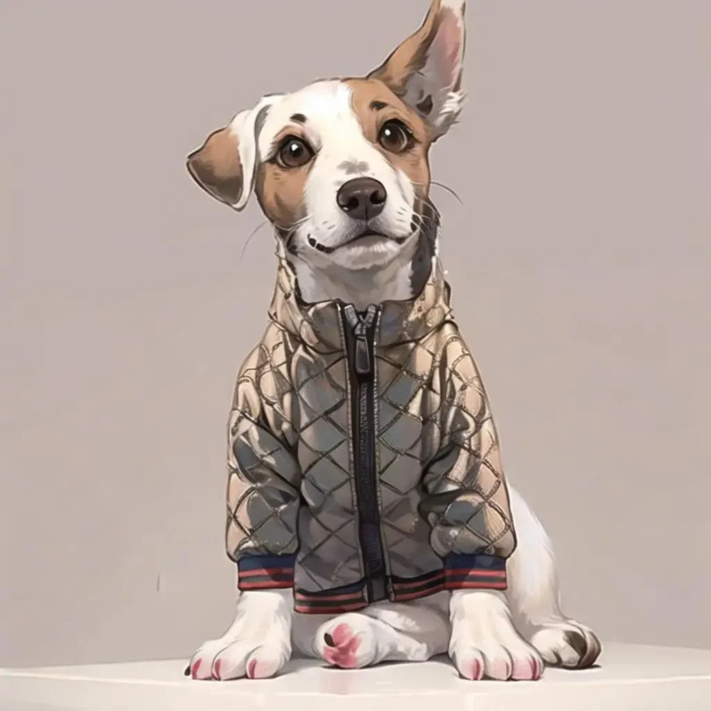 Luxury Dog Hoodies & Coats with Zipper Design for Easy Wear