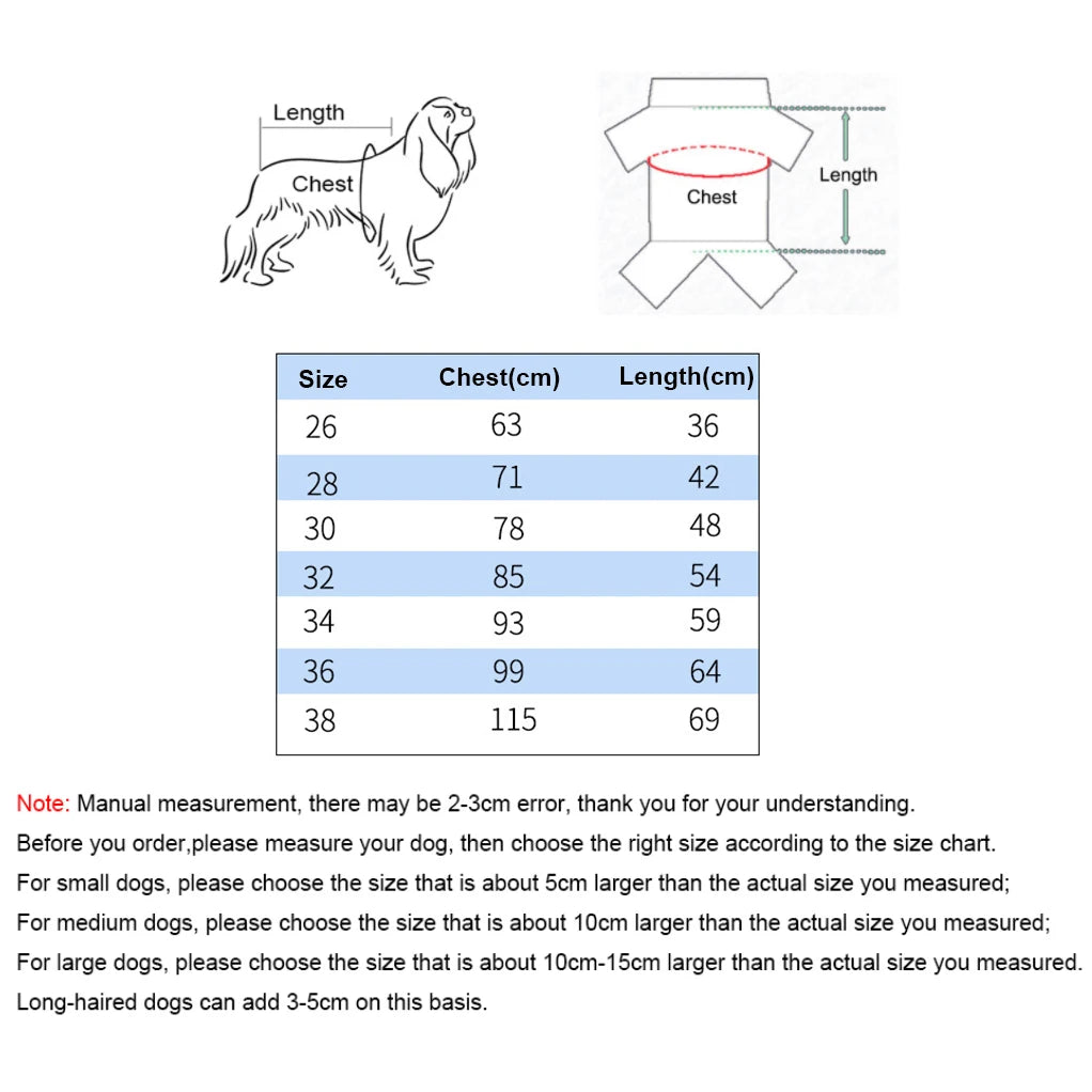Dog Denim Overalls - Adjustable Jumpsuit for Large Dogs