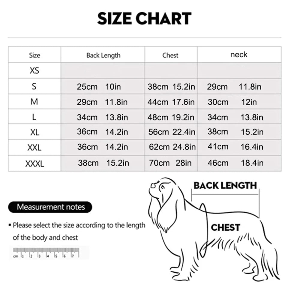 Dog Jacket for French Bulldogs - Warm Gold Embroidery Coat