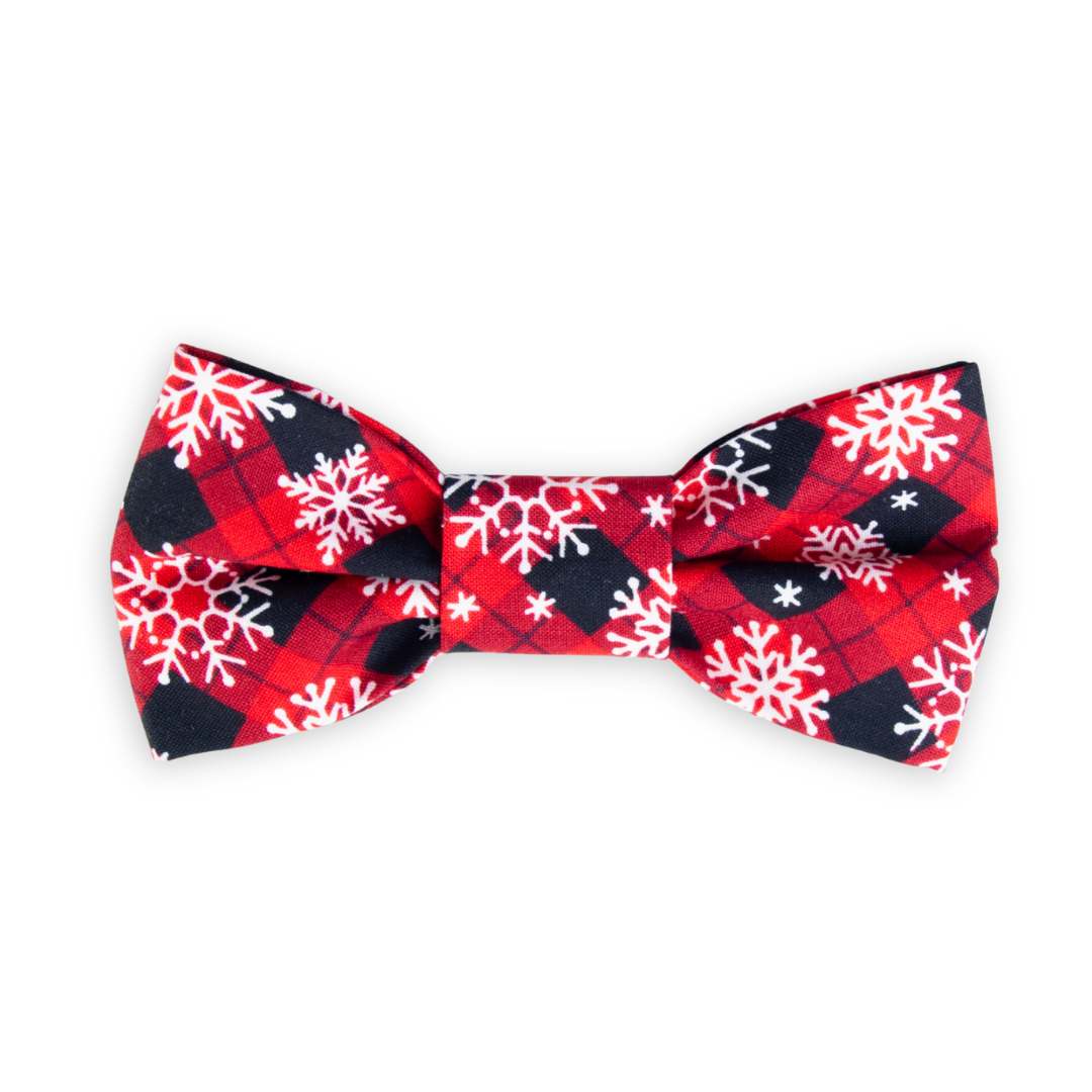 Snowflake Pet Bow Tie Style 2