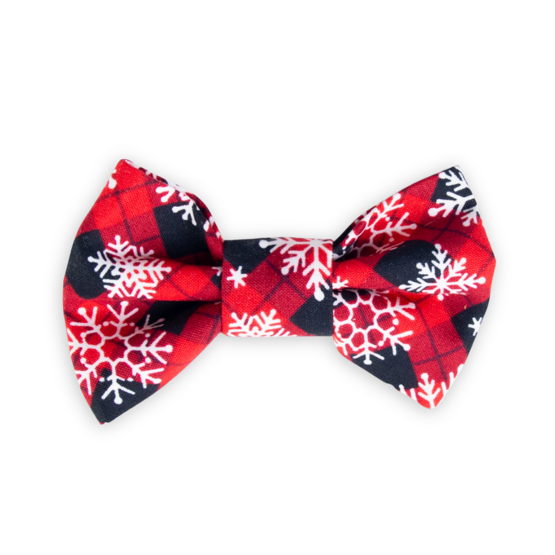Snowflake Pet Bow Tie Style 1