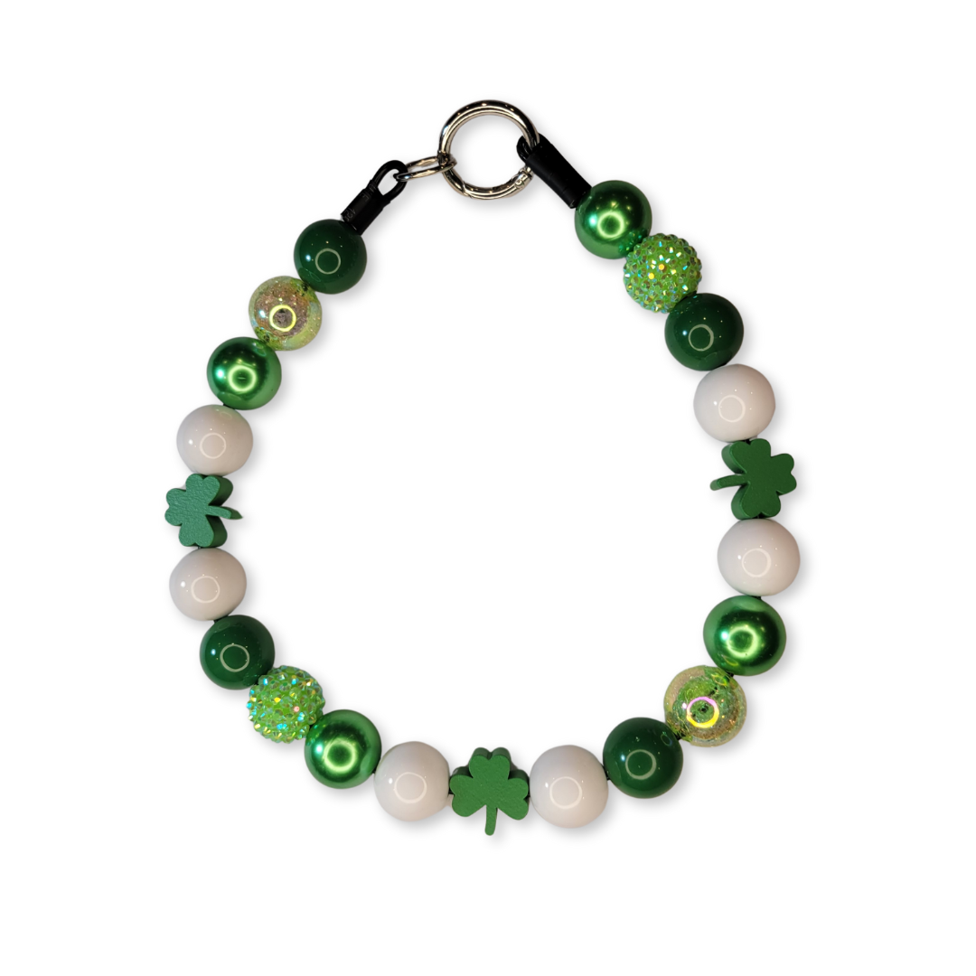 Sparkle Clover Decorative Pet Necklace